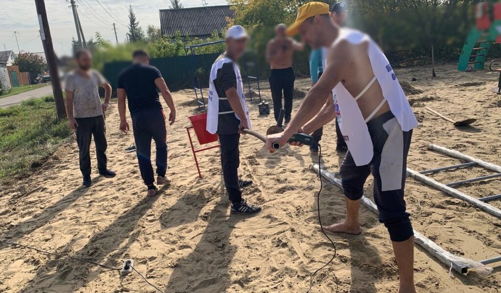 Обустройство площадки